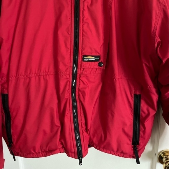 VINTAGE Synthetic Down Red Zip Coat Made in Canada Men’s Large Primaloft Jacket - Picture 4 of 7